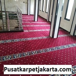 Pemasangan Karpet Masjid Al Ikhlas Boyolali TOKO PUSAT KARPET JAKARTA