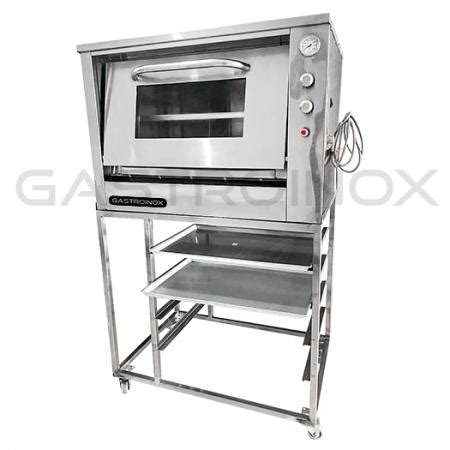 Horno A Gas Con Gratinador En Acero Inoxidable Gastroinox