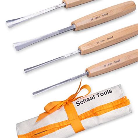 Schaaf Wood Carving Tools Set Of Chisel Set With Canvas Case