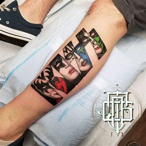 Kiss Tatto Tatuaje Rockero Tatuajes De Kiss Tatuajes Rockeros