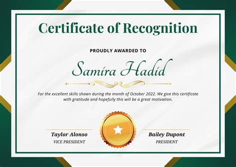 Employee Of The Month Certificate Template Word