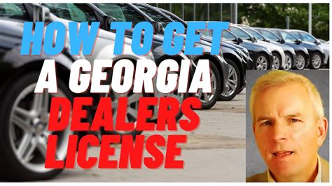 How To Get A Georgia Dealers License 1 Hour In Depth Video All Dealer License Steps Covered