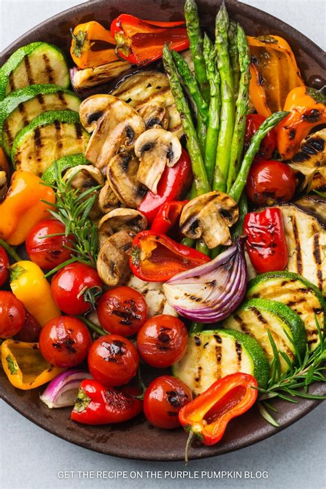 Grilled Summer Vegetables With Herb Butter