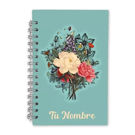 Libreta Pasta Dura Bullet Journal Personalizada Meses Sin Inter S