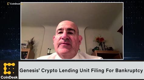 Legal Expert On Genesis Crypto Lending Unit Filing For Bankruptcy