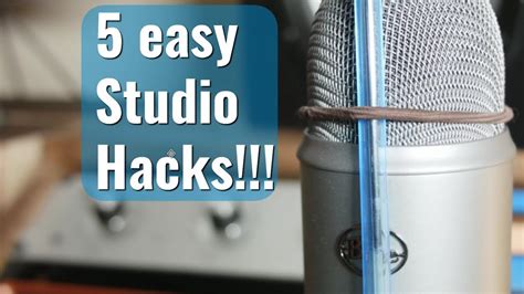 Home Studio Hacks Under Minutes Youtube