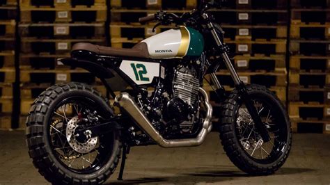 Honda Nx Dominator Nr Scrambler Umbau Von Hb Custom