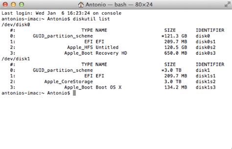 Mac Os List Hard Drive Files Using Terminal Floorvlero