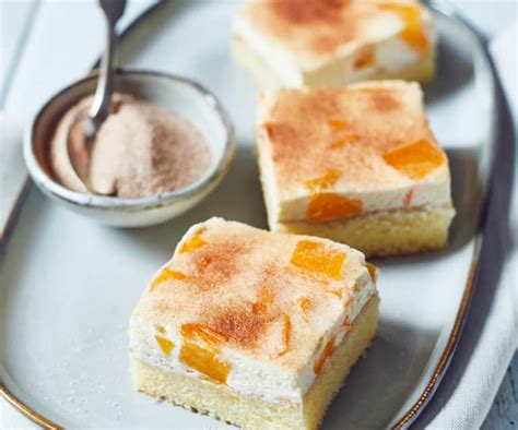 Fanta Kuchen Mit Pfirsich Schmand Auf Dem Blech Rezepte Suchen