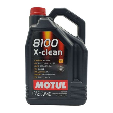 MOTUL 8100 X clean SAE 5W 40 Motorenöl 5W 40 Motoröl PKW