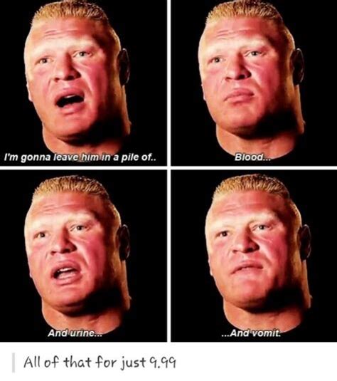 Brock lesnar | Wwe funny, Wrestling memes, Funny faces