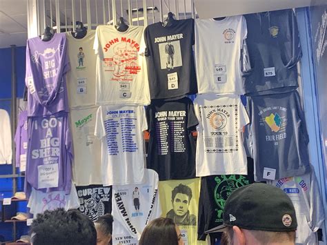 Pic of the merch from MSG tonight! : r/JohnMayer