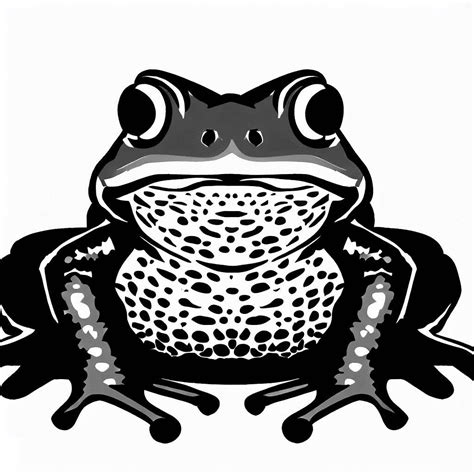 Toad Clipart Png Black And White ClipartLib