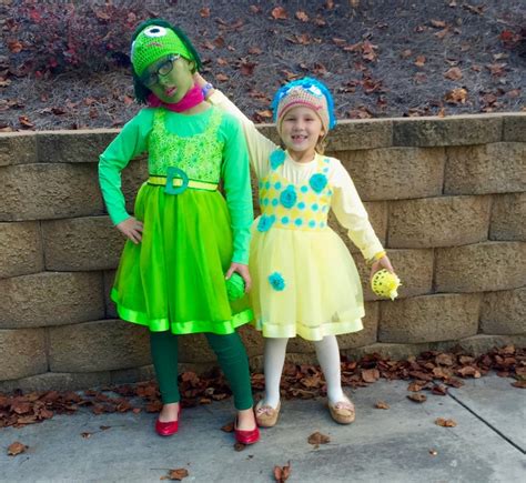 Joy Costume Dress: Inside Out Joy Halloween Costume Inside | Etsy