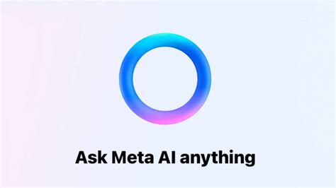 Ask Meta Ai Anything Your Personal Ai Assistant