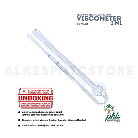 Jual Viscometer Oswald L Viskometer Oswald L Viscosimeter Oswald