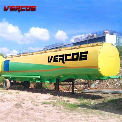 Vercoe Axles L Aluminum Sheets Oil Tanker Trailer Tanker Fuel