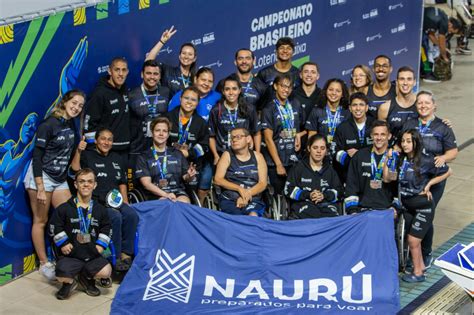 Time Naur De Nata O Conquista Medalhas No Campeonato Brasileiro