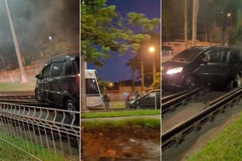 VIDEO Motorista se perde e carro fica parado por horas em frente à