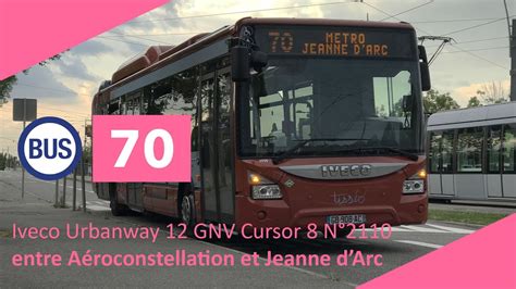 Tiss O Ligne Iveco Urbanway Gnv Cursor N Entre