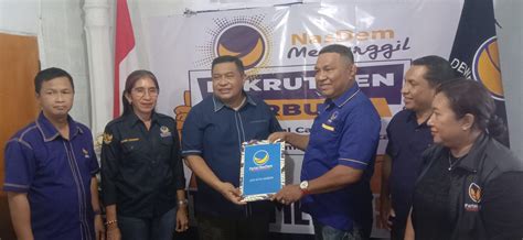 Ririmasse Kembalikan Berkas Dan Resmi Mendaftar Di Partai Nasdem Dan