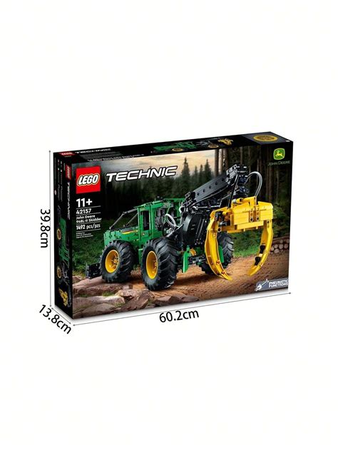 Lego Technic John Deere 948l Ii Skidder 42157 Advanced Tractor Toy