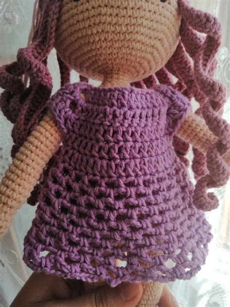 Amigurumi K Yafetler File Oyuncak Bebek Elbisesi Yap M