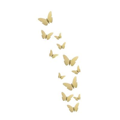 Las Mariposas D Para Pared Dise O Full Dorado Piezas Better Place