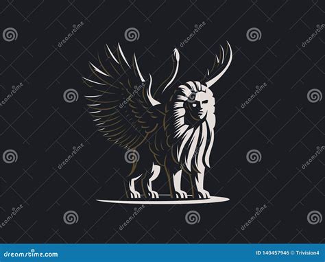 Sphinx. the Mythical Creature. Stock Vector - Illustration of lion ...