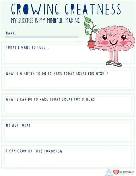 Mindfulness Worksheets