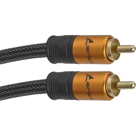 Deleycon M Cable Para Subwoofer Cable Coaxial Digital Con Conector