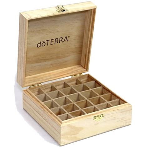 Drewniane Pude Ko Box Organizer Na Olejki Doterra Allegro Pl