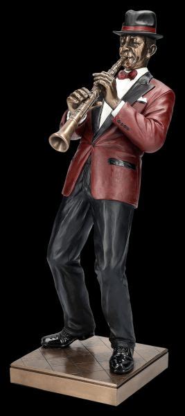 The Jazz Band Figurine Clarinet Player Red Figuren Shopde