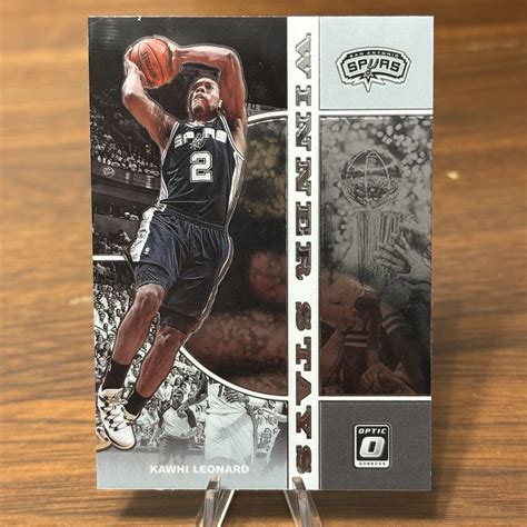 Kawhi Leonard Donruss Optic Winner Stays Insert Card Ebay