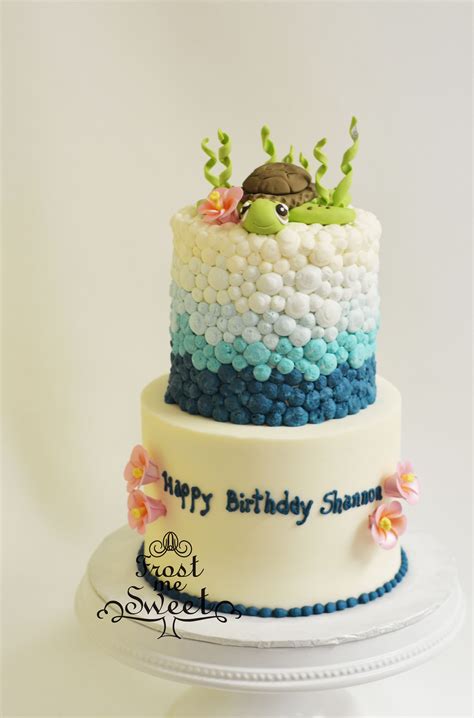 Sea Turtle Cake Turtle Birthday Cake Turtle Cake Ocean Cakes