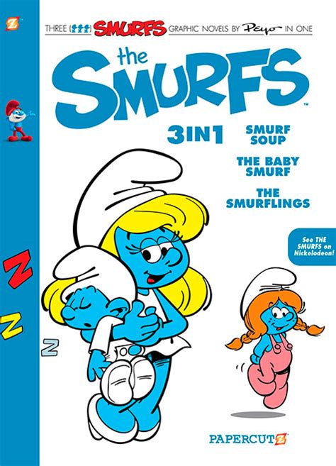 The Smurfs 3-in-1 #5 - Paperback - Papercutz