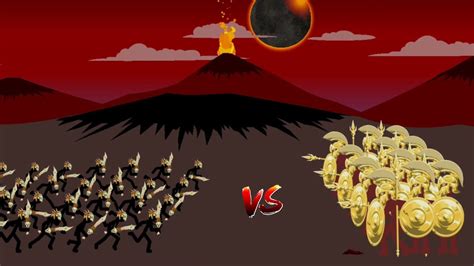 In Stick War Legacy The Army Of Swordwrath Skin Unit Vs The Army Of