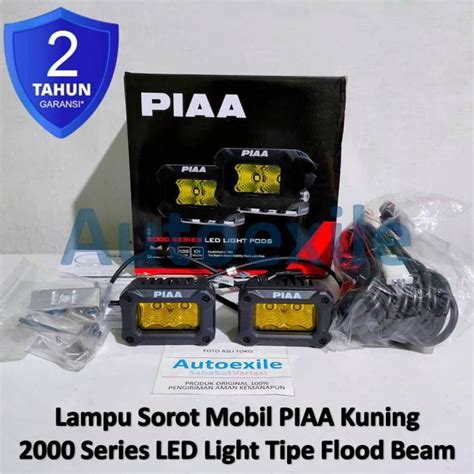 Lampu Tembak Sorot Piaa Series Led Light Pods Ion Yellow Kuning