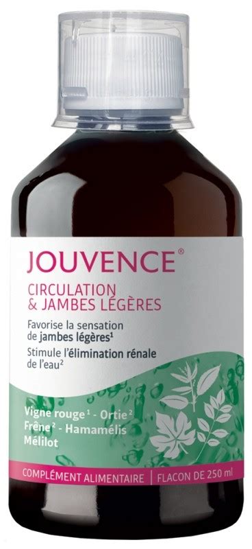 JOUVENCE de l Abbé Soury Circulation et Jambes légères 250 ml