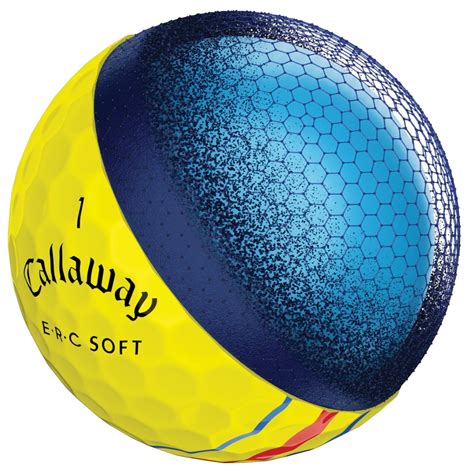 Callaway ERC Soft Yellow Yellow 1 Dozen Golf Balls at GlobalGolf.ca