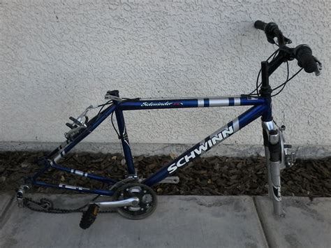 Schwinn Sidewinder Fs Mountain Bike Frame Parts Or Restore For Sale