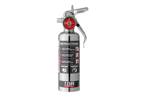 H R Performance Lb Maxout Dry Chemical Car Fire Extinguisher Chrome