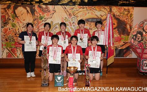 【全中2022】青森山田が地元での全中で2連覇を達成！＜女子団体＞ バドスピ Badminton Spirit