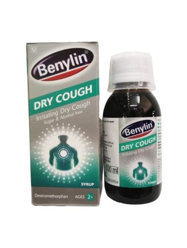 Benylin Dry Cough Syrup 100mls Health Okay Pharmacy