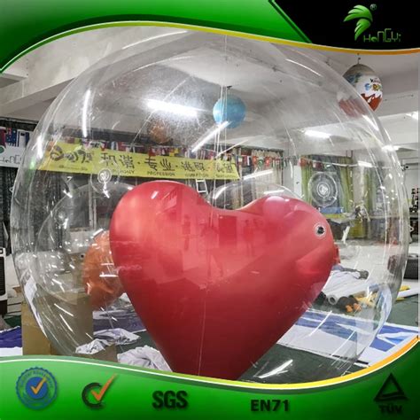 Inflatable Heart Balloon Large Inflatable Ball With Heart Custom