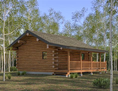 Yellowstone Cabin Kit Meadowlark Log Cabins