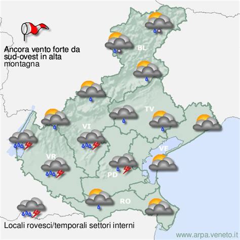 Le Previsioni Meteo In Veneto Per Sabato Ottobre Daily Verona