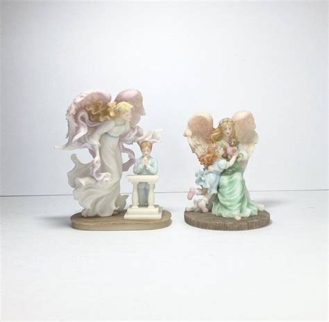 Seraphim Classics Angels Set Of 2 Resin Angels Wboy And Girl 78099