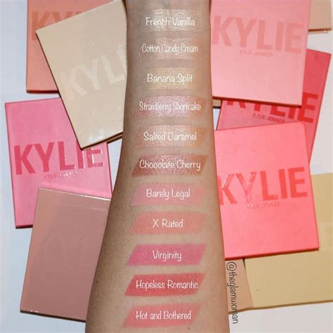 Kyliecosmetics Kylighters Blushes Theglamwoman Kylie Cosmetics