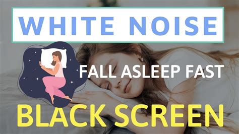 White Noise Black Screen Hours Perfect Sleep Aid Ready For A